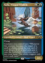 Magic the Gathering Card - Nadu, Winged Wisdom - MTG Circle