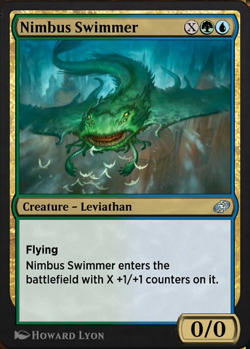 Magic the Gathering Card - Nimbus Swimmer - MTG Circle