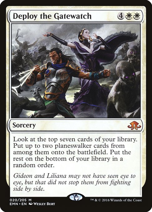 Magic the Gathering Card - Deploy the Gatewatch - MTG Circle