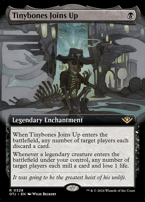 Magic the Gathering Card - Tinybones Joins Up - MTG Circle