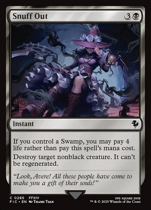 Magic the Gathering Card - Snuff Out - MTG Circle