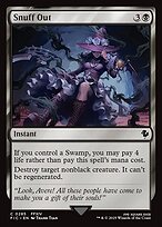 Magic the Gathering Card - Snuff Out - MTG Circle