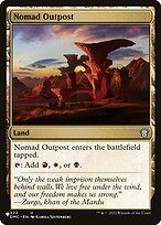 Magic the Gathering Card - Nomad Outpost - MTG Circle