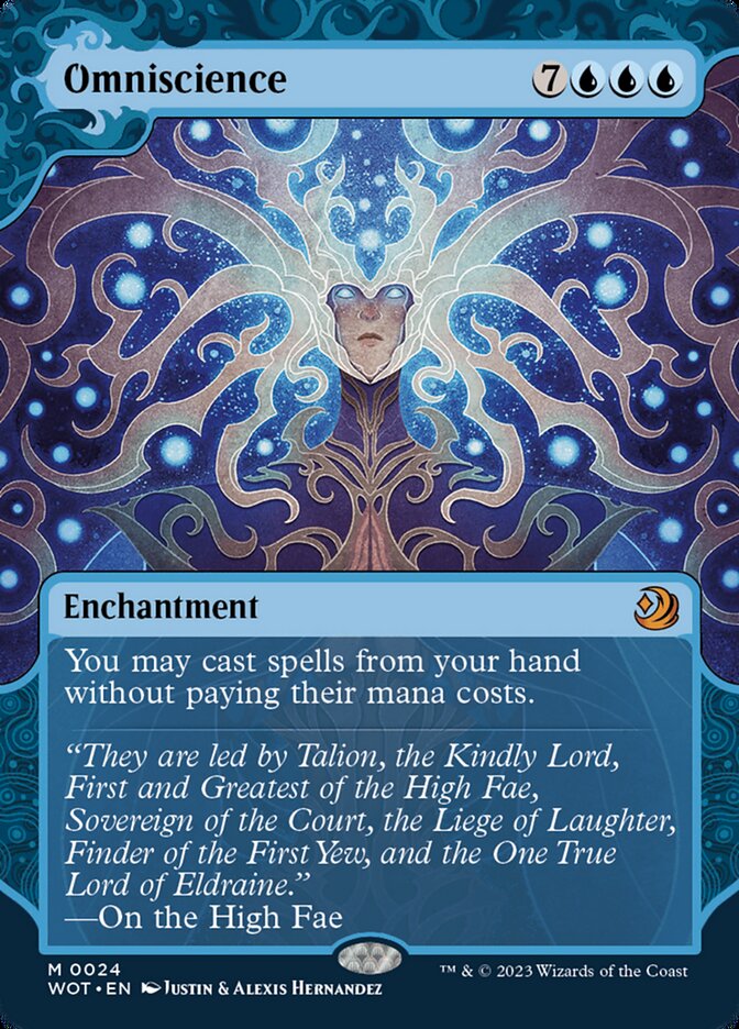 Magic the Gathering Card - Omniscience - MTG Circle