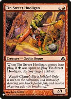 Magic the Gathering Card - Tin Street Hooligan - MTG Circle