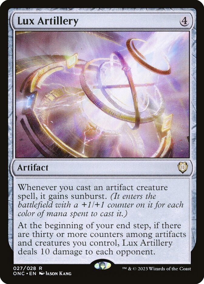 Magic the Gathering Card - Lux Artillery - MTG Circle