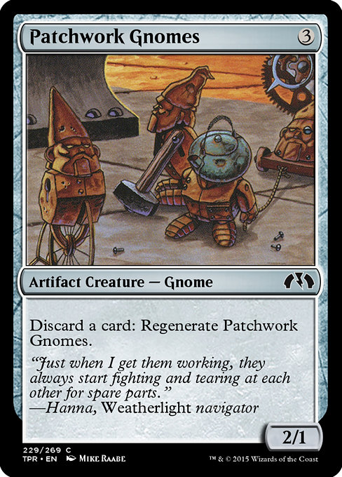 Magic the Gathering Card - Patchwork Gnomes - MTG Circle