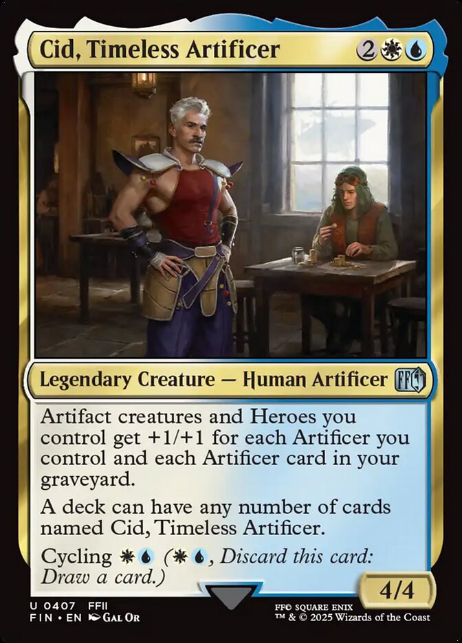 Magic the Gathering Card - Cid, Timeless Artificer - MTG Circle