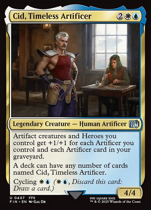 Magic the Gathering Card - Cid, Timeless Artificer - MTG Circle