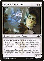 Magic the Gathering Card - Raffine's Informant - MTG Circle