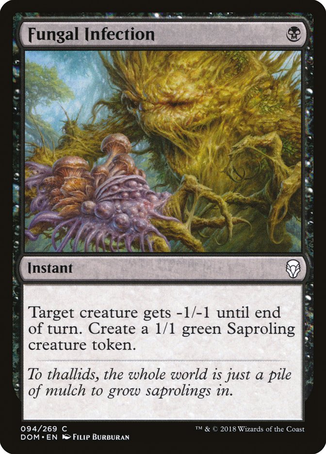 Magic the Gathering Card - Fungal Infection - MTG Circle