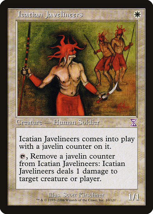 Magic the Gathering Card - Icatian Javelineers - MTG Circle