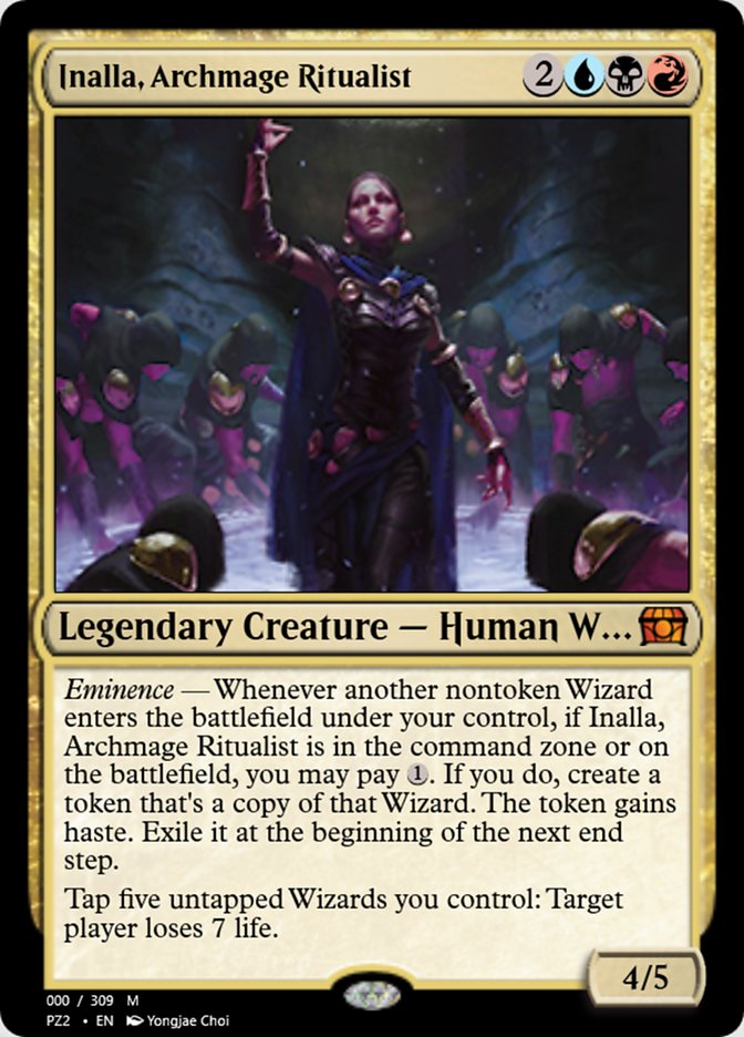 Magic the Gathering Card - Inalla, Archmage Ritualist - MTG Circle