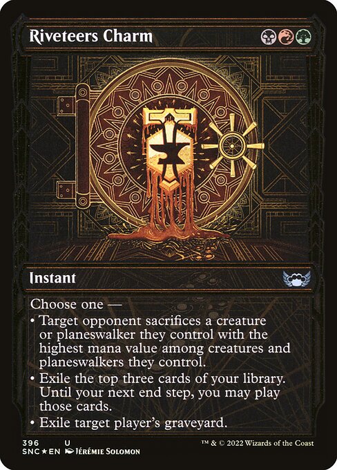 Magic the Gathering Card - Riveteers Charm - MTG Circle