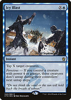 Magic the Gathering Card - Icy Blast - MTG Circle