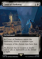 Magic the Gathering Card - Cover of Darkness - MTG Circle