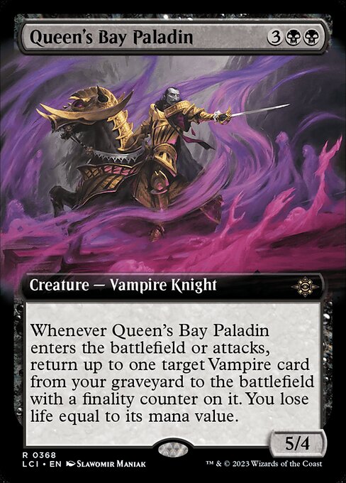 Magic the Gathering Card - Queen's Bay Paladin - MTG Circle