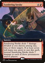 Magic the Gathering Card - Sundering Stroke - MTG Circle