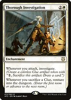 Magic the Gathering Card - Thorough Investigation - MTG Circle