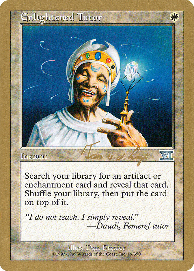 Magic the Gathering Card - Enlightened Tutor - MTG Circle
