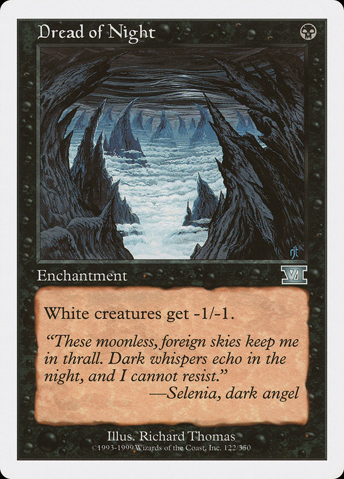 Magic the Gathering Card - Dread of Night - MTG Circle