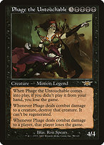 Magic the Gathering Card - Phage the Untouchable - MTG Circle