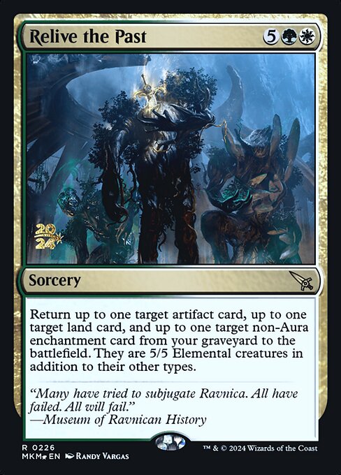 Magic the Gathering Card - Relive the Past - MTG Circle