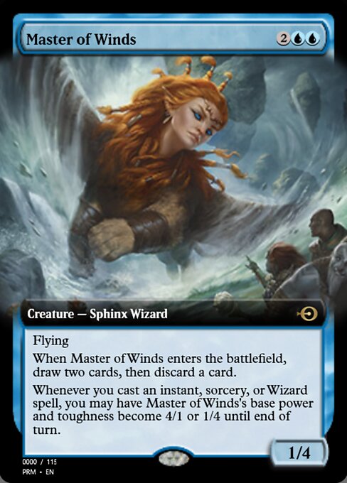Magic the Gathering Card - Master of Winds - MTG Circle