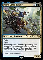 Magic the Gathering Card - Nymris, Oona's Trickster - MTG Circle