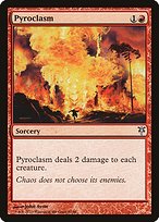 Magic the Gathering Card - Pyroclasm - MTG Circle