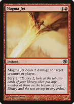 Magic the Gathering Card - Magma Jet - MTG Circle