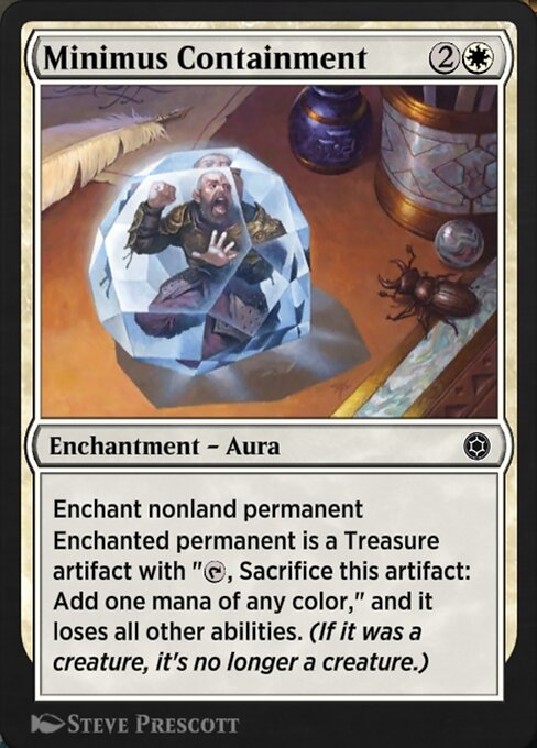 Magic the Gathering Card - Minimus Containment - MTG Circle