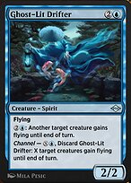 Magic the Gathering Card - Ghost-Lit Drifter - MTG Circle