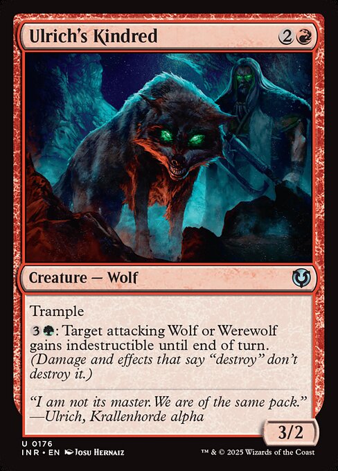 Magic the Gathering Card - Ulrich's Kindred - MTG Circle