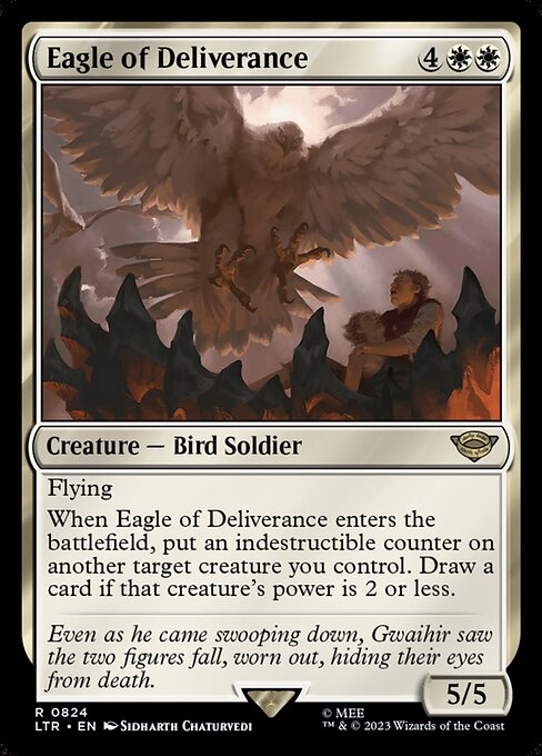 Magic the Gathering Card - Eagle of Deliverance - MTG Circle