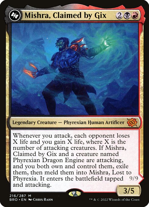 Magic the Gathering Card - Mishra, Claimed by Gix - MTG Circle