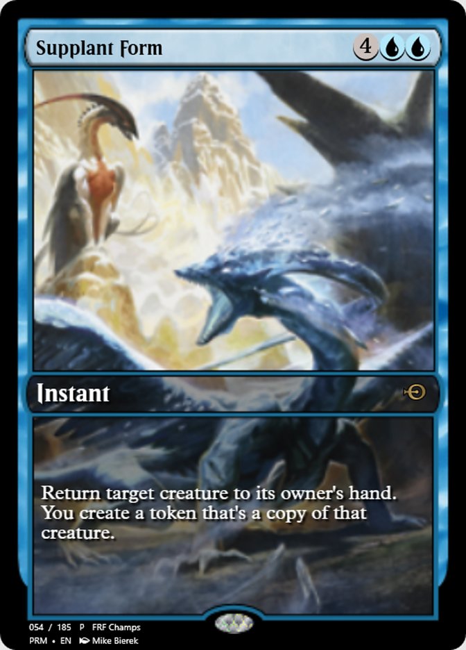 Magic the Gathering Card - Supplant Form - MTG Circle