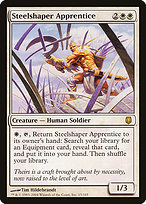 Magic the Gathering Card - Steelshaper Apprentice - MTG Circle