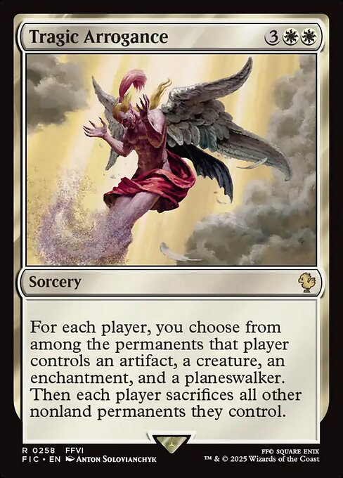 Magic the Gathering Card - Tragic Arrogance - MTG Circle