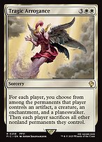 Magic the Gathering Card - Tragic Arrogance - MTG Circle