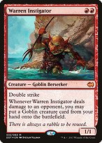 Magic the Gathering Card - Warren Instigator - MTG Circle