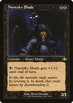Magic the Gathering Card - Nantuko Shade - MTG Circle