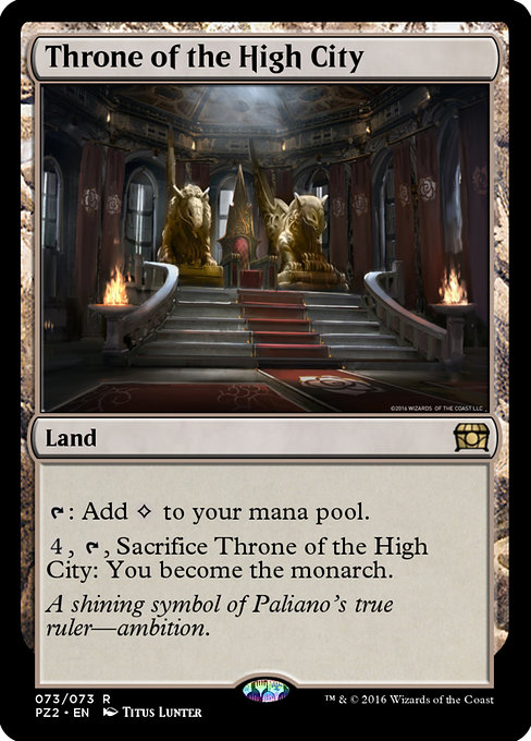 Magic the Gathering Card - Throne of the High City - MTG Circle