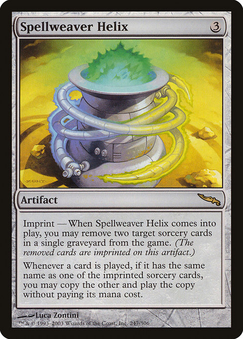 Magic the Gathering Card - Spellweaver Helix - MTG Circle