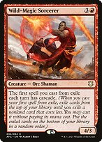 Magic the Gathering Card - Wild-Magic Sorcerer - MTG Circle
