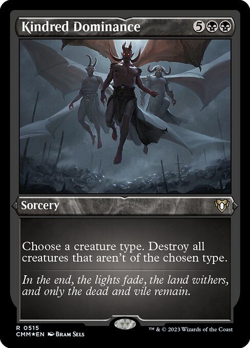 Magic the Gathering Card - Kindred Dominance - MTG Circle