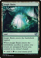 Magic the Gathering Card - Jungle Basin - MTG Circle
