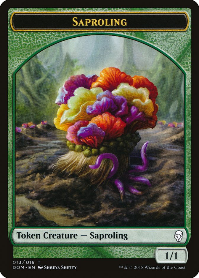 Magic the Gathering Card - Saproling - MTG Circle