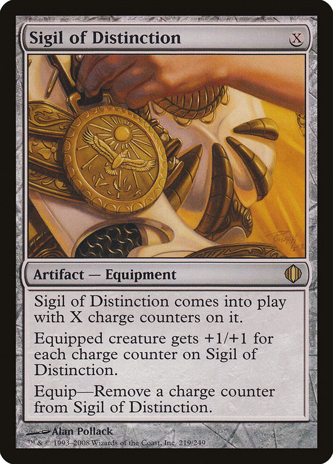 Magic the Gathering Card - Sigil of Distinction - MTG Circle