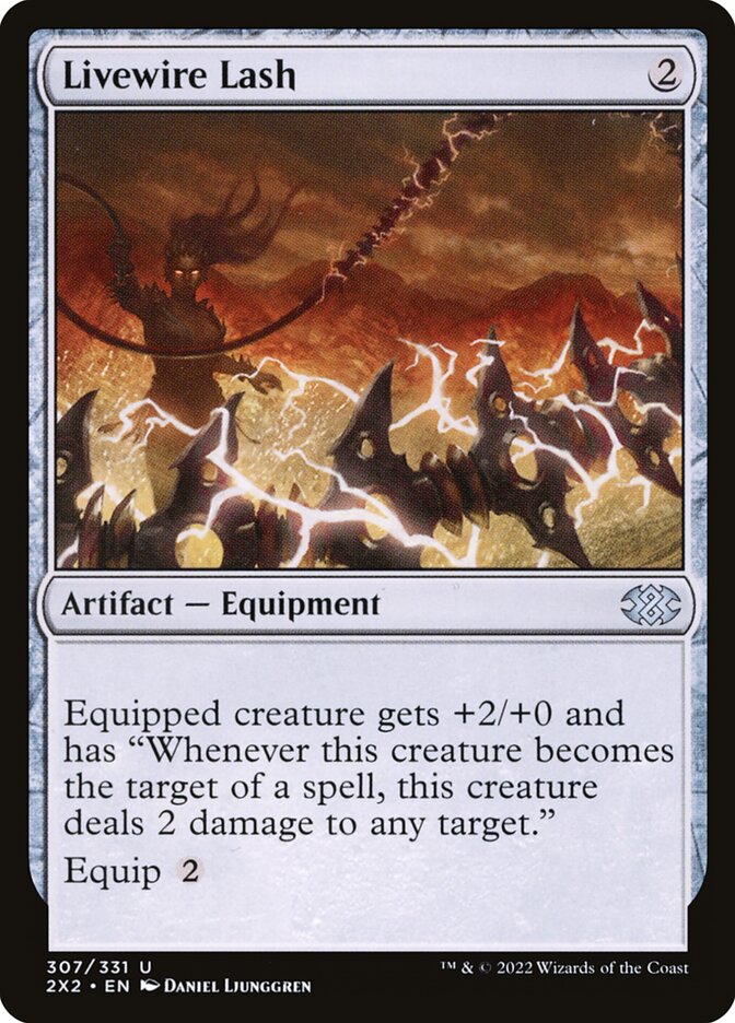 Magic the Gathering Card - Livewire Lash - MTG Circle